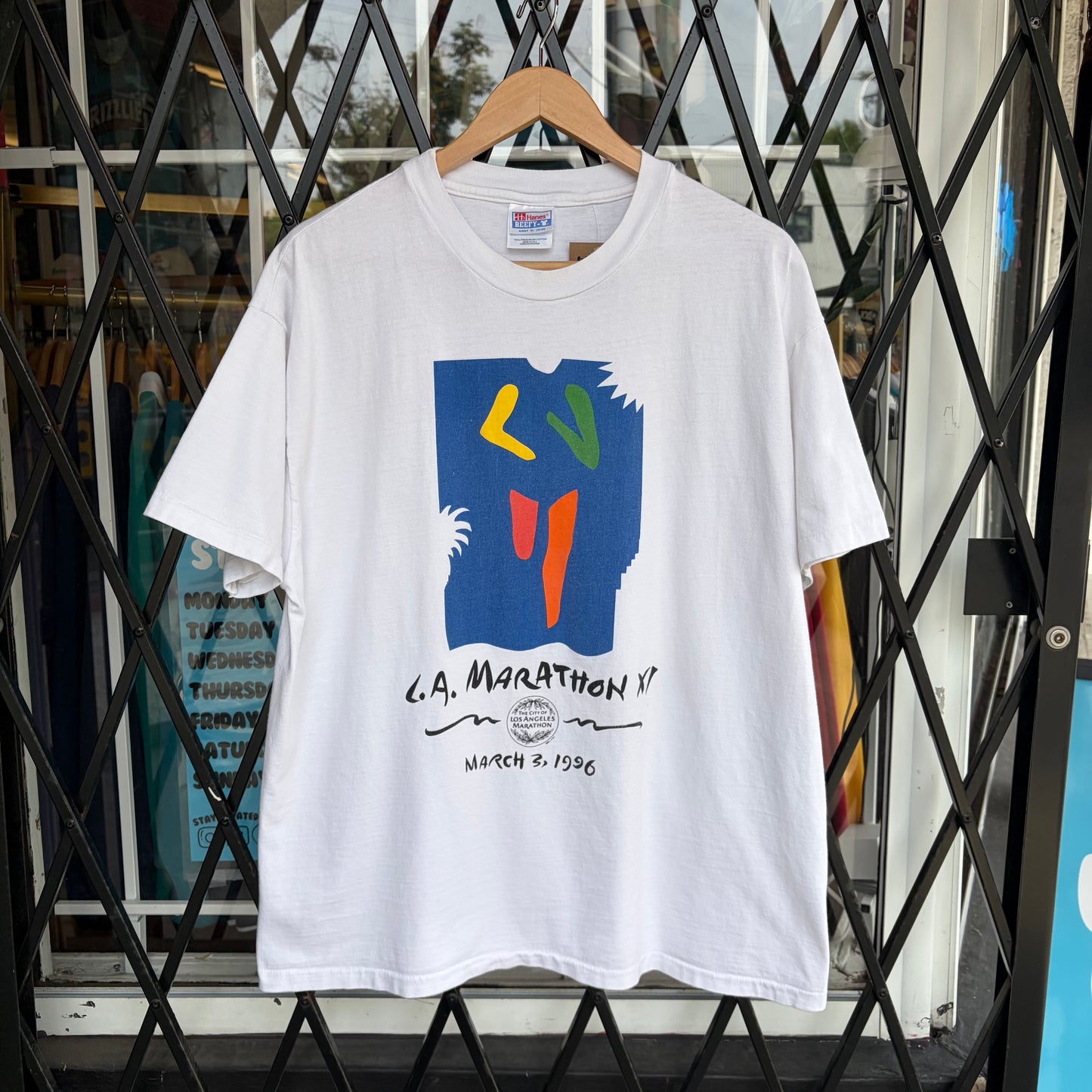 1996 LA Marathon Tee - Size XL