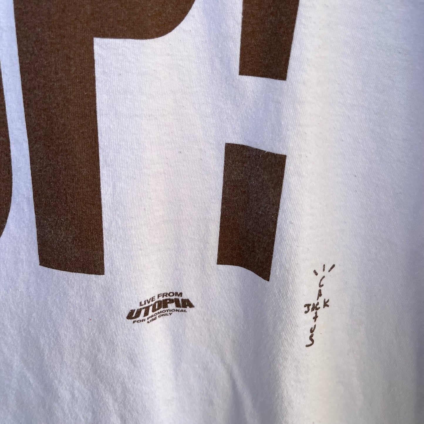 Travis Scott YUP Tee - Size XL