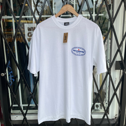 Stussy Authorized Tee White - Size L