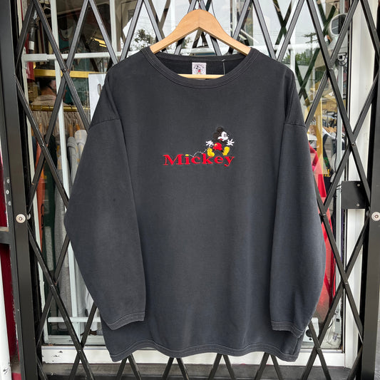 Vintage Mickey Oversized Sweater - Size M