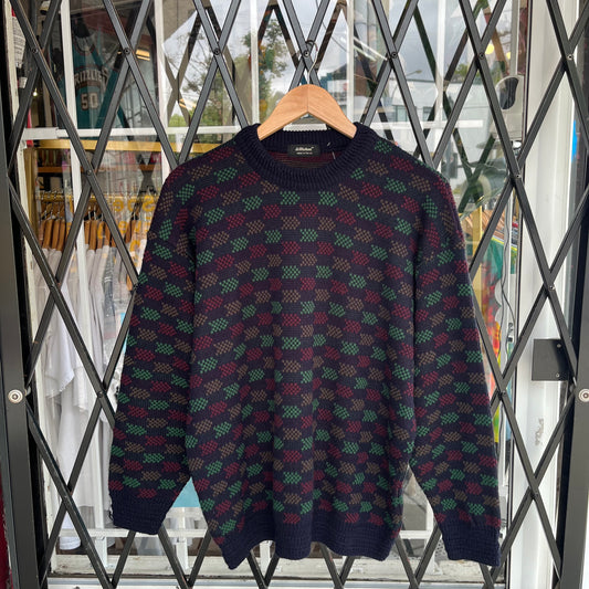 Vintage Acrylic Knit Sweater - Size L