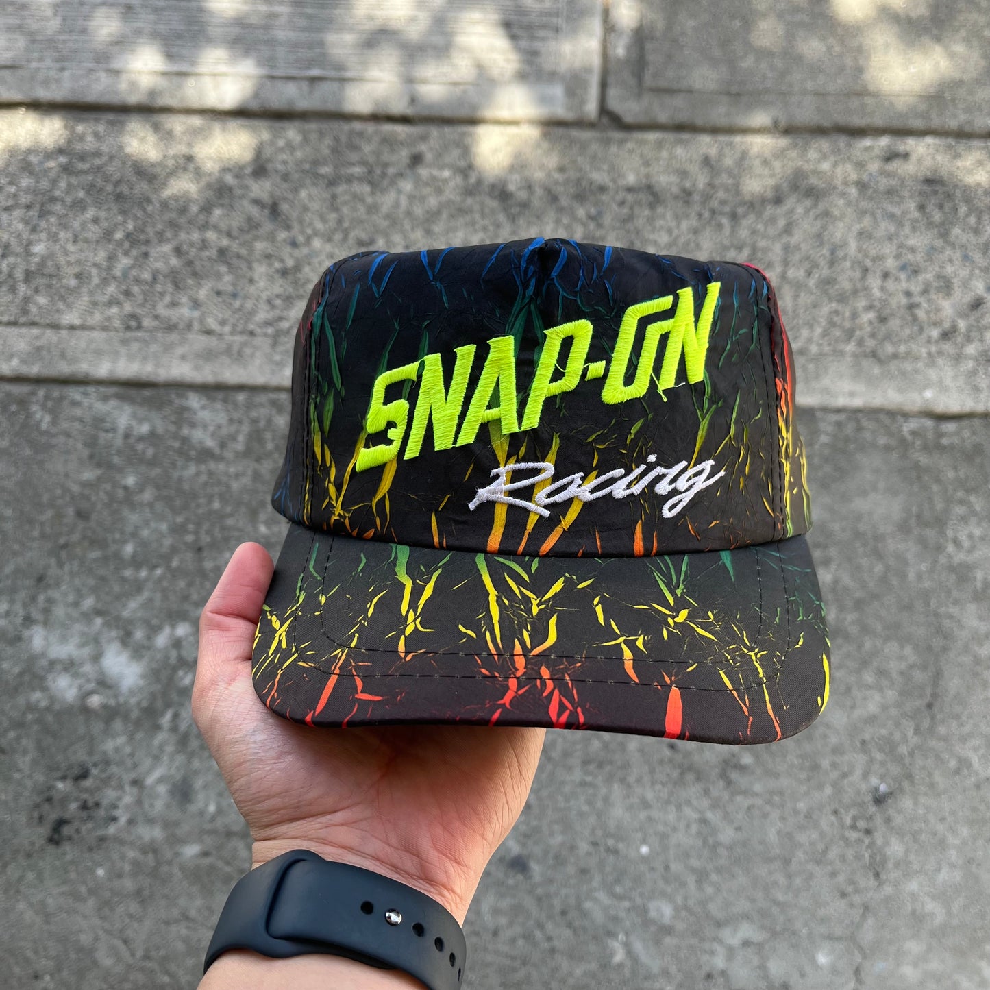 Vintage Snap On Nylon Snapback