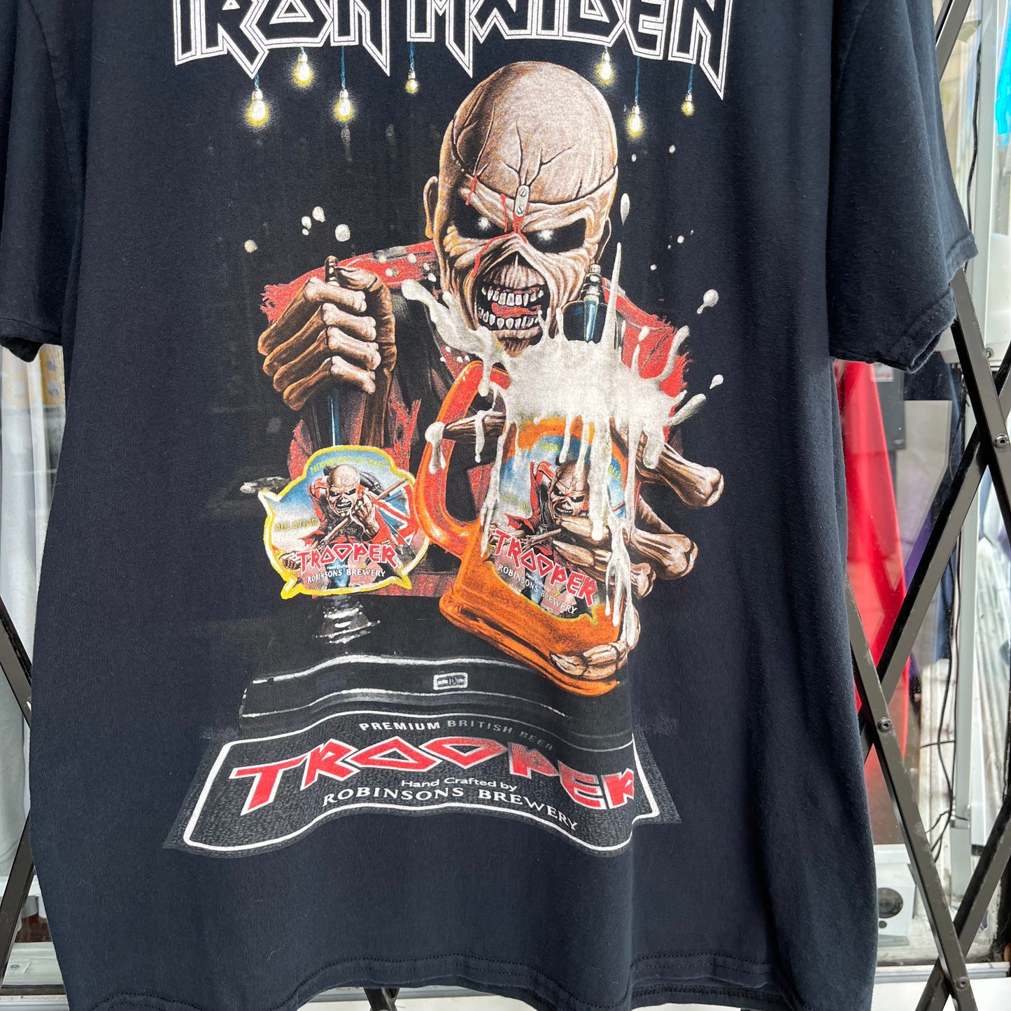 2016 Iron Maiden x Trooper Beer Tee - Size XL
