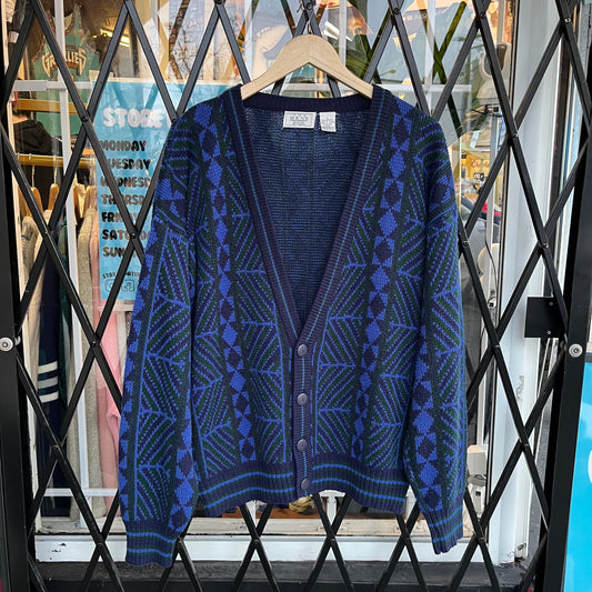 Vintage Knit Cardigan - Size L