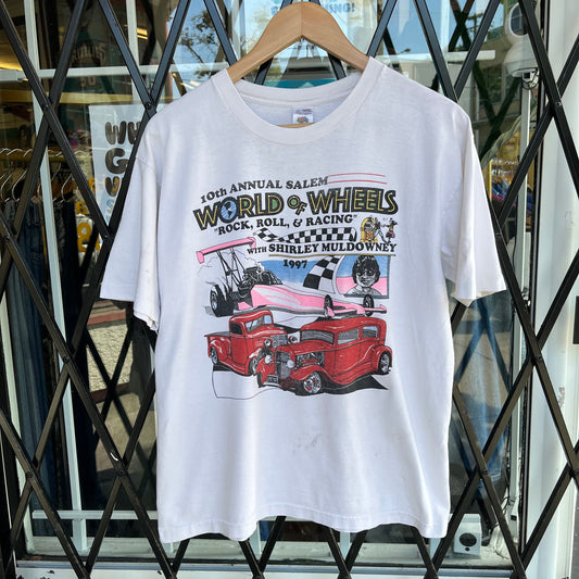1997 World of Wheels Car Tee - Size L