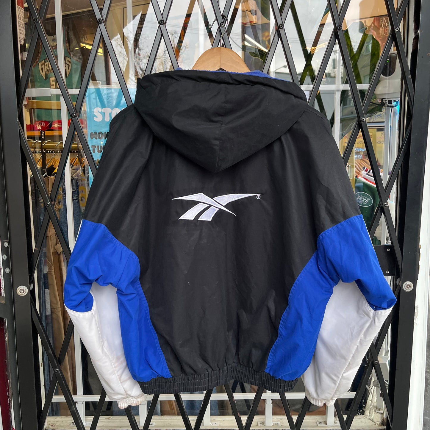 Vintage Reebok Fleece Lined Jacket - Size M