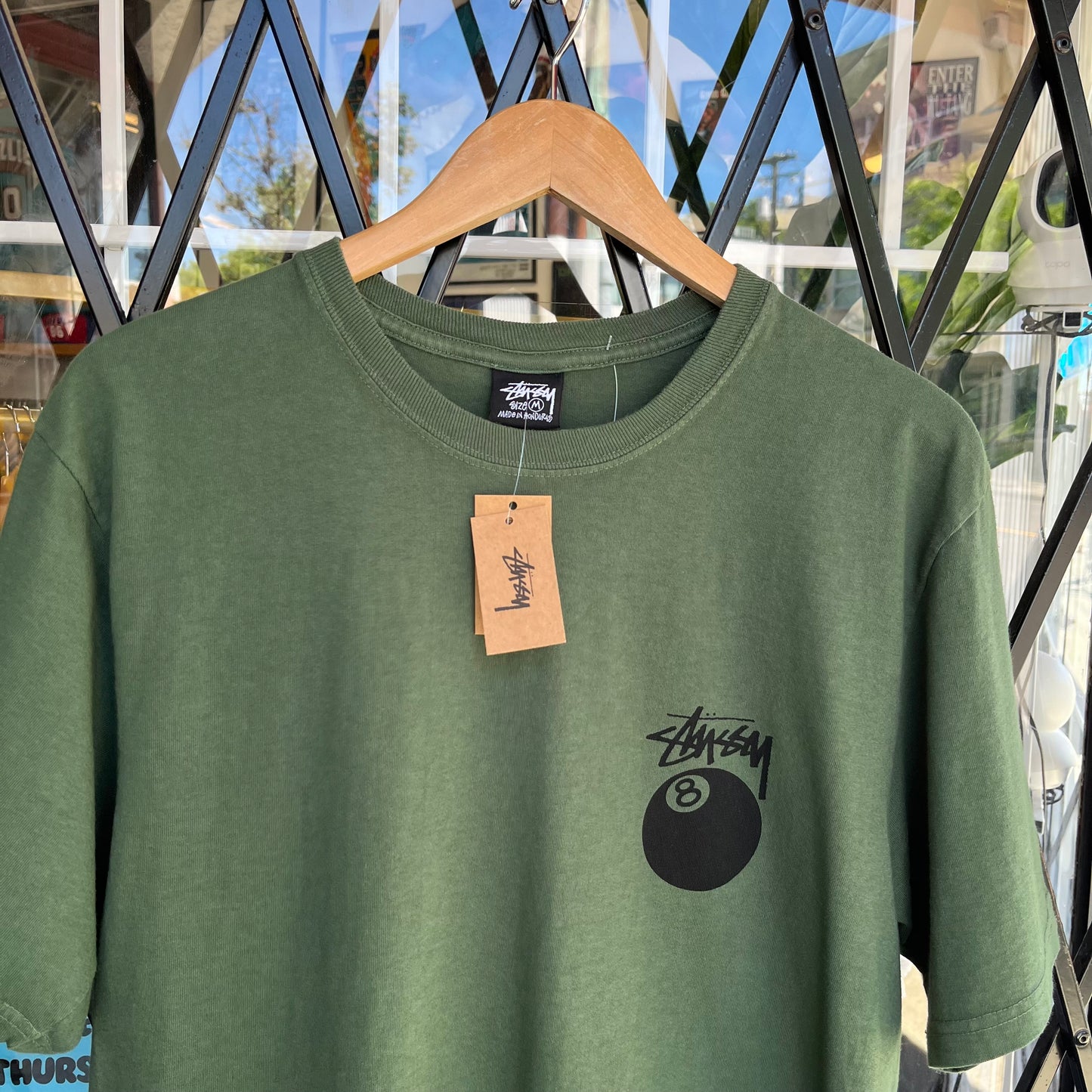Stussy 8 Ball Tee Pine - Size M