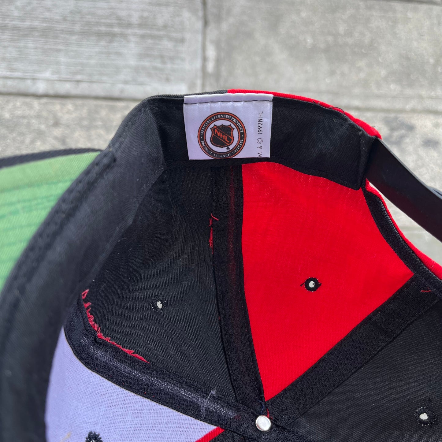 Vintage Chicago Bulls Pinwheel Snapback