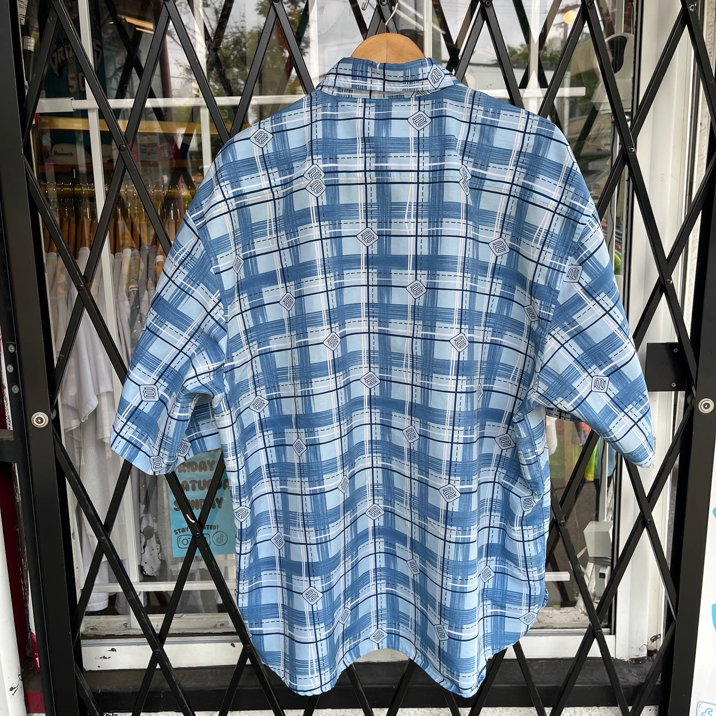 Y2K Mecca Short Sleeve Button Up Shirt - Size XXL