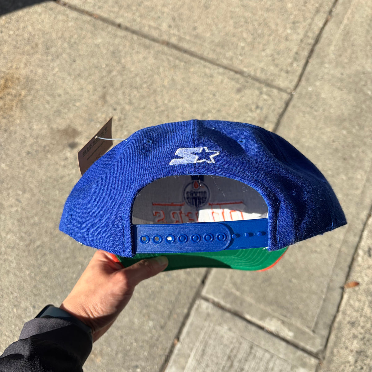 Vintage Starter Edmonton Oilers SnapBack