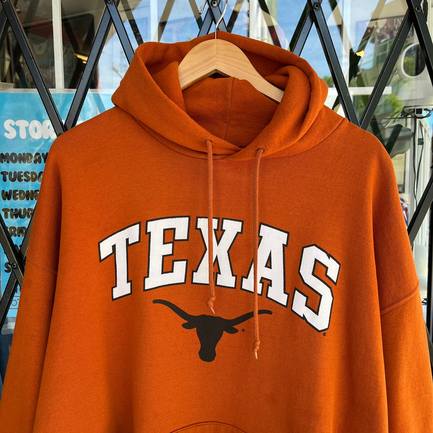 Vintage Russell Texas University Hoodie - Size XXL