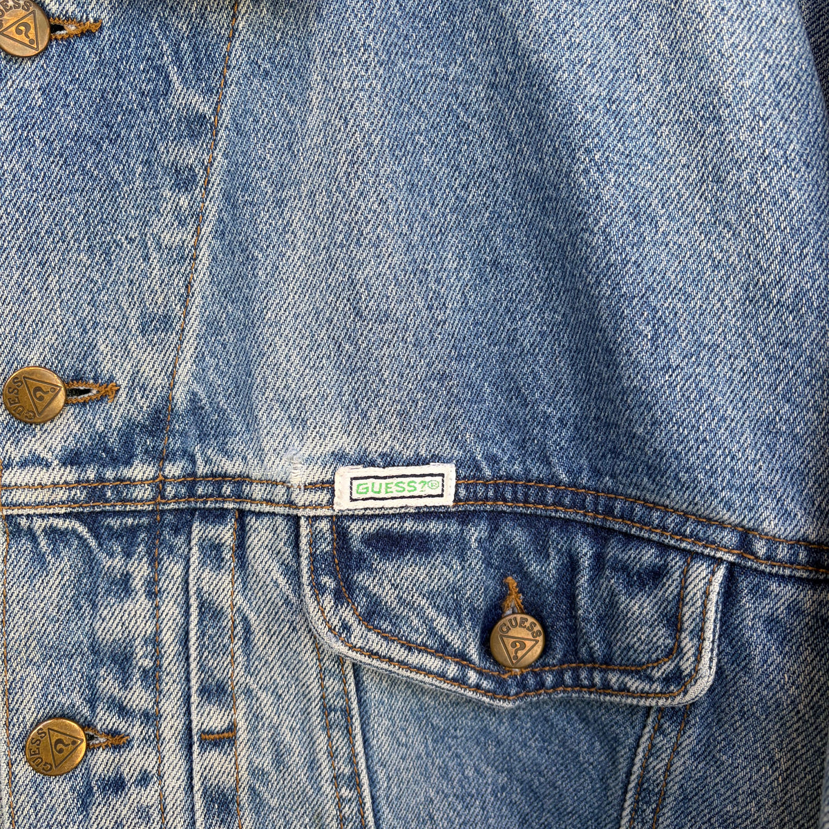 Vintage Guess Denim Jacket - Size L