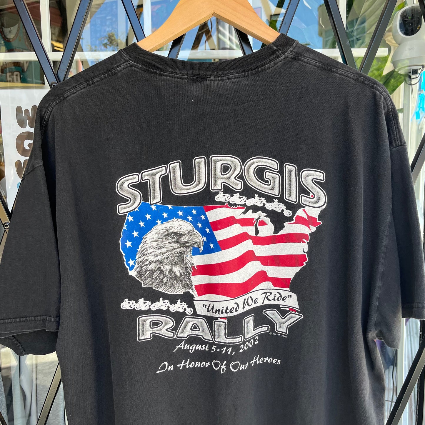 2002 Sturgis Rally Tee - Size XL