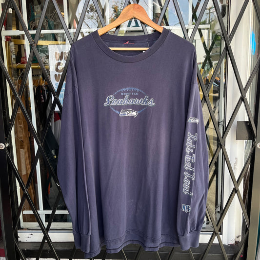 Vintage Seattle Seahawks Long Sleeve - Size XL