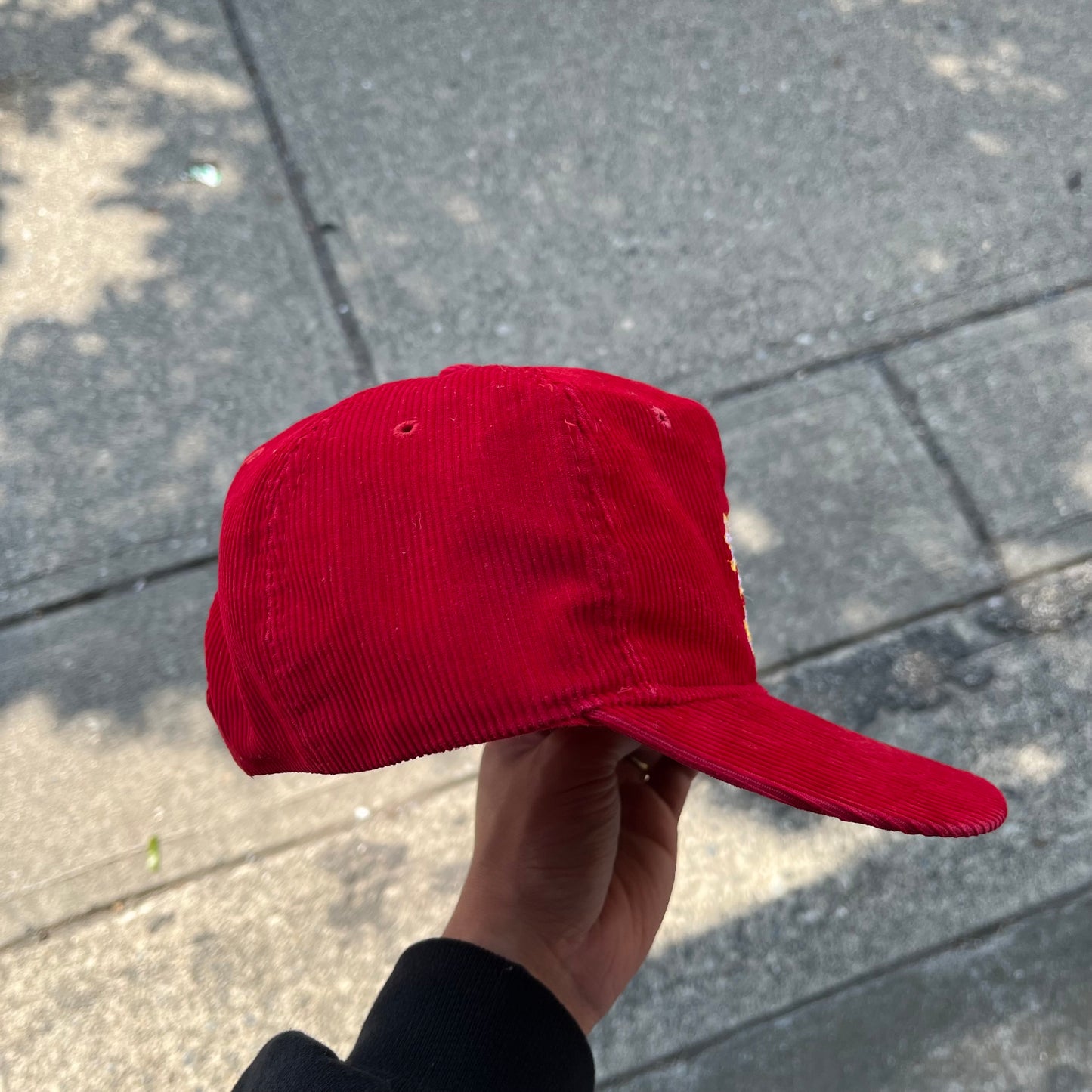 1980’s Ted Fletcher Calgary Flames Corduroy Snapback