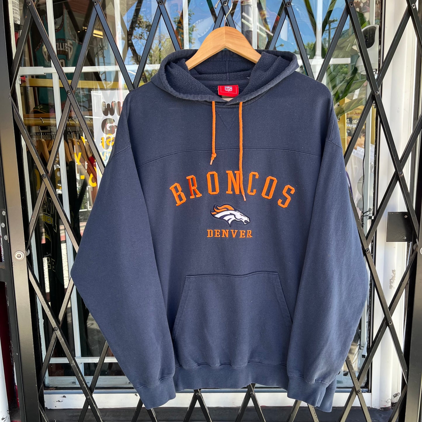 Vintage Denver Broncos Hoodie - Size XXL