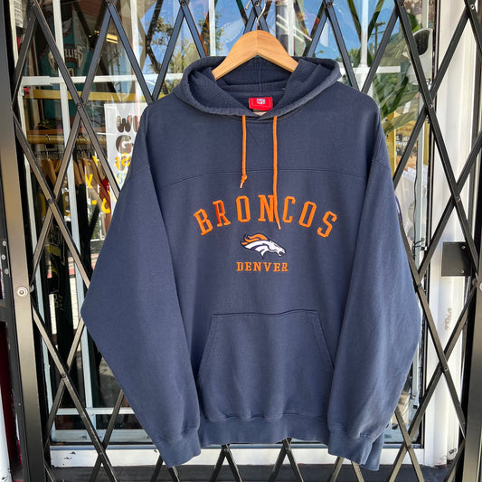 Vintage Denver Broncos Hoodie - Size XXL