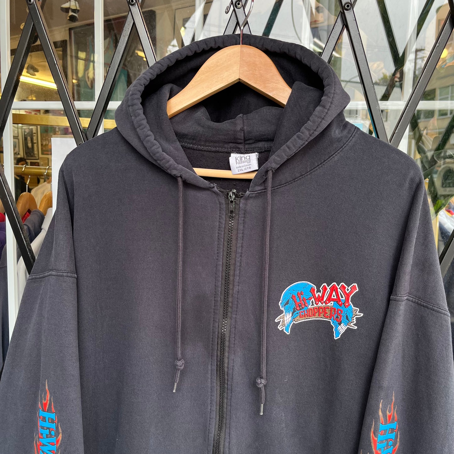 Y2K Hi-Way Choppers Hoodie - Size XXL