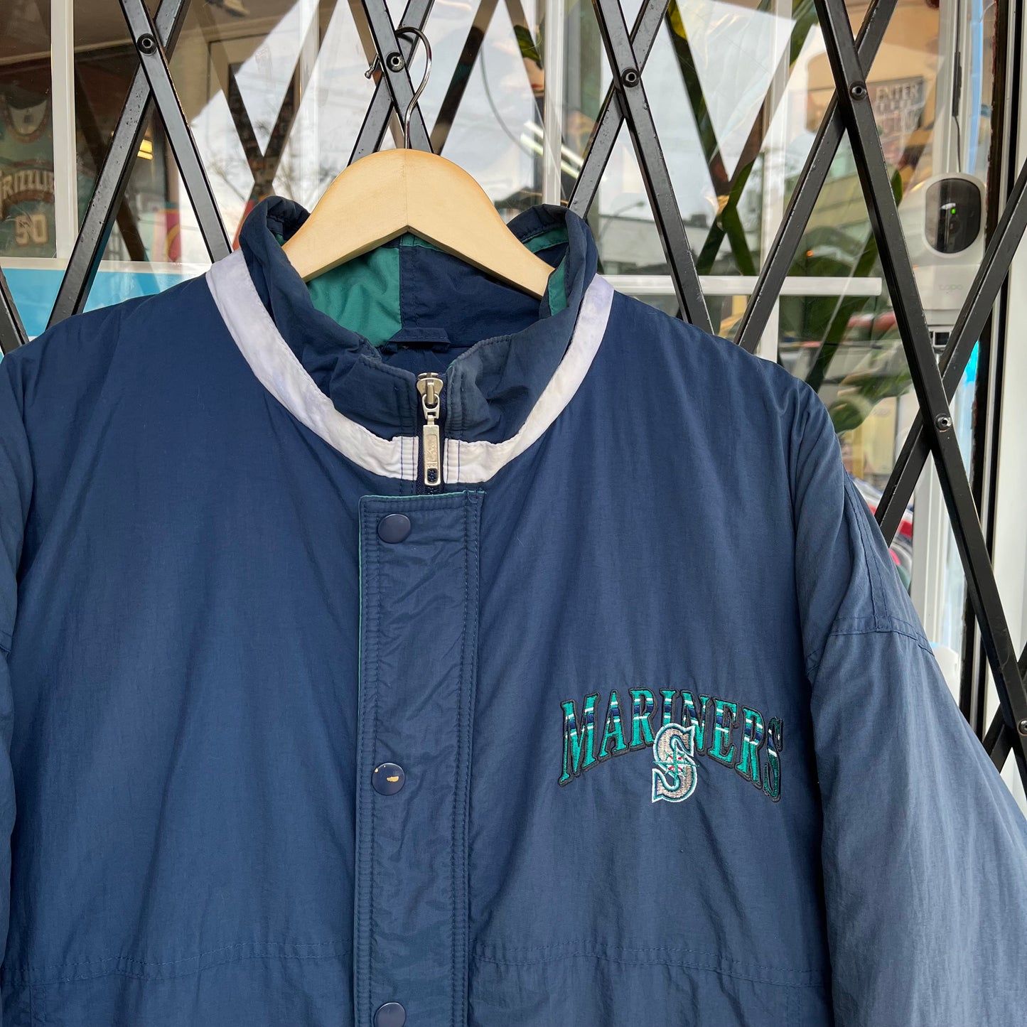 Vintage Starter Seattle Mariners Insulated Jacket - Size XXL