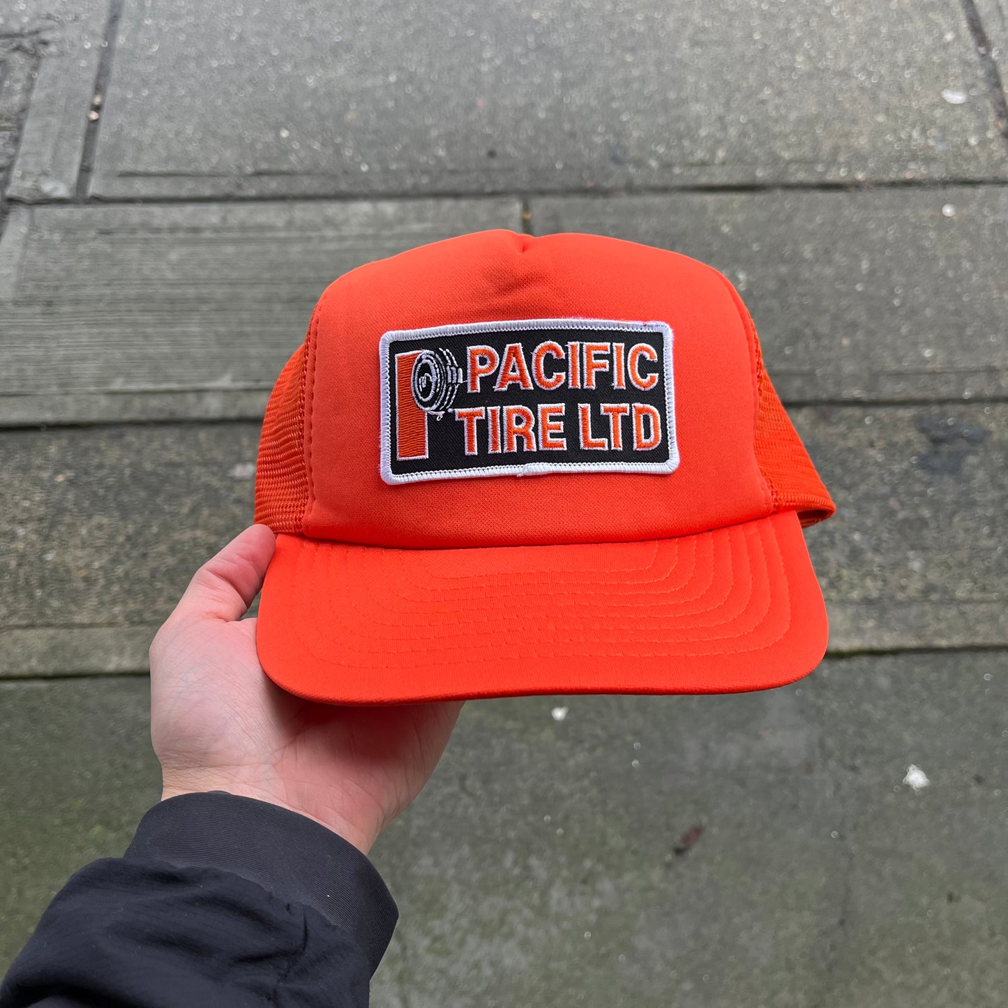 Vintage Pacific Tire Trucker Hat