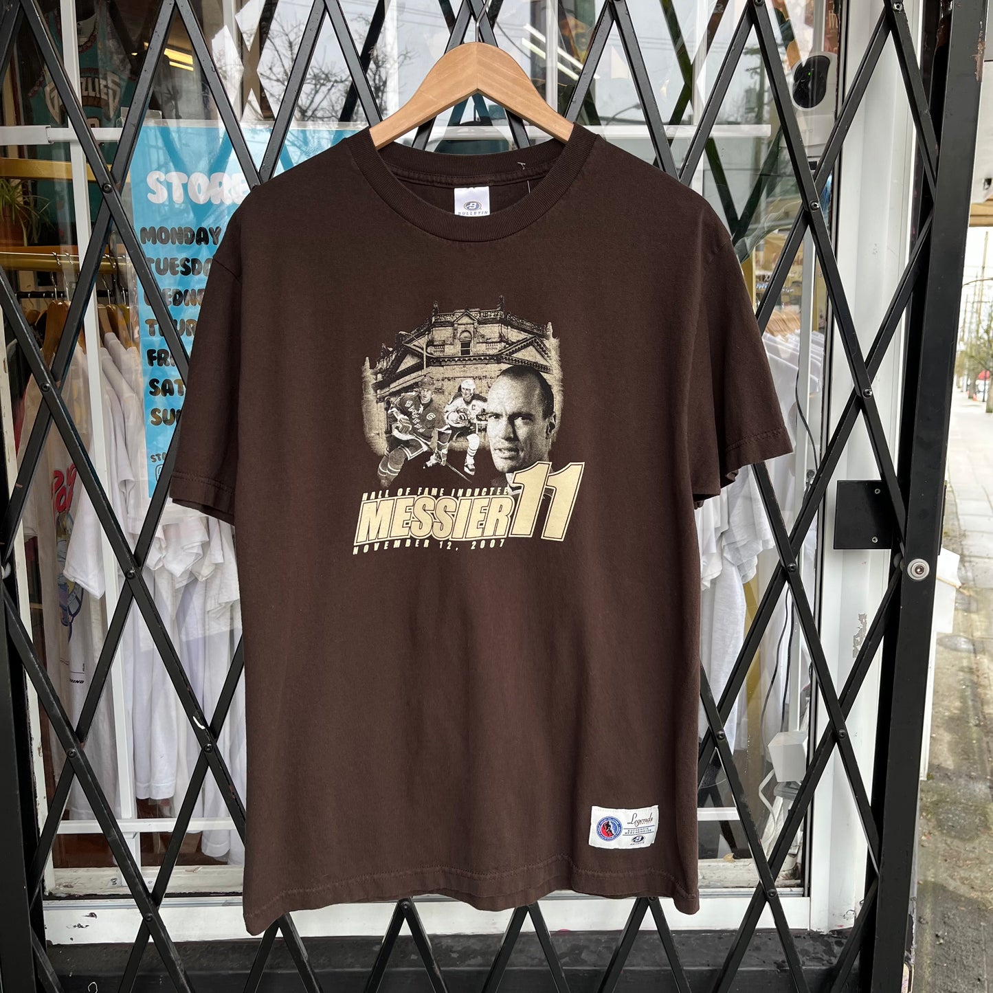 2007 Messier HOF Inductee Tee - Size L
