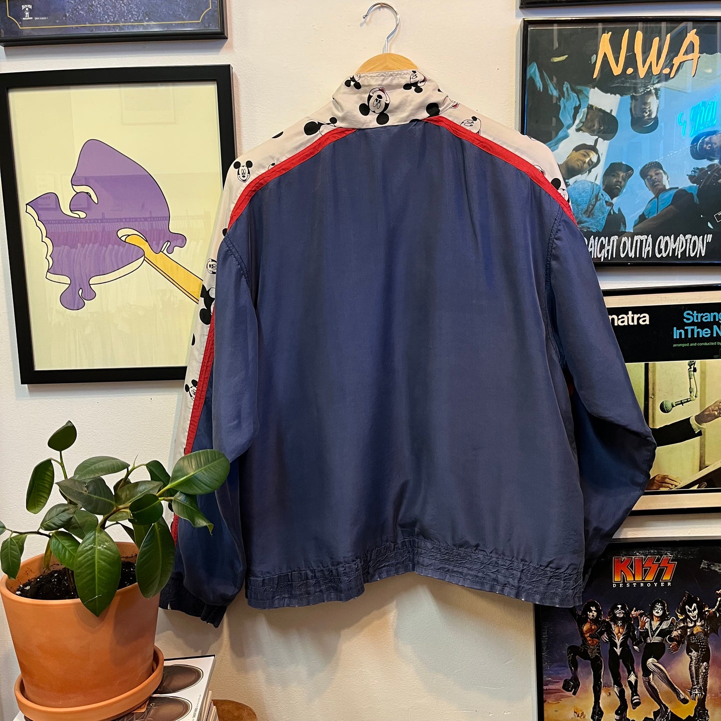 Vintage Mickey Mouse Windbreaker - Size L