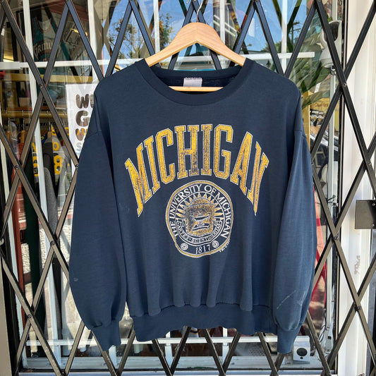 1991 Michigan University Crewneck - Size M