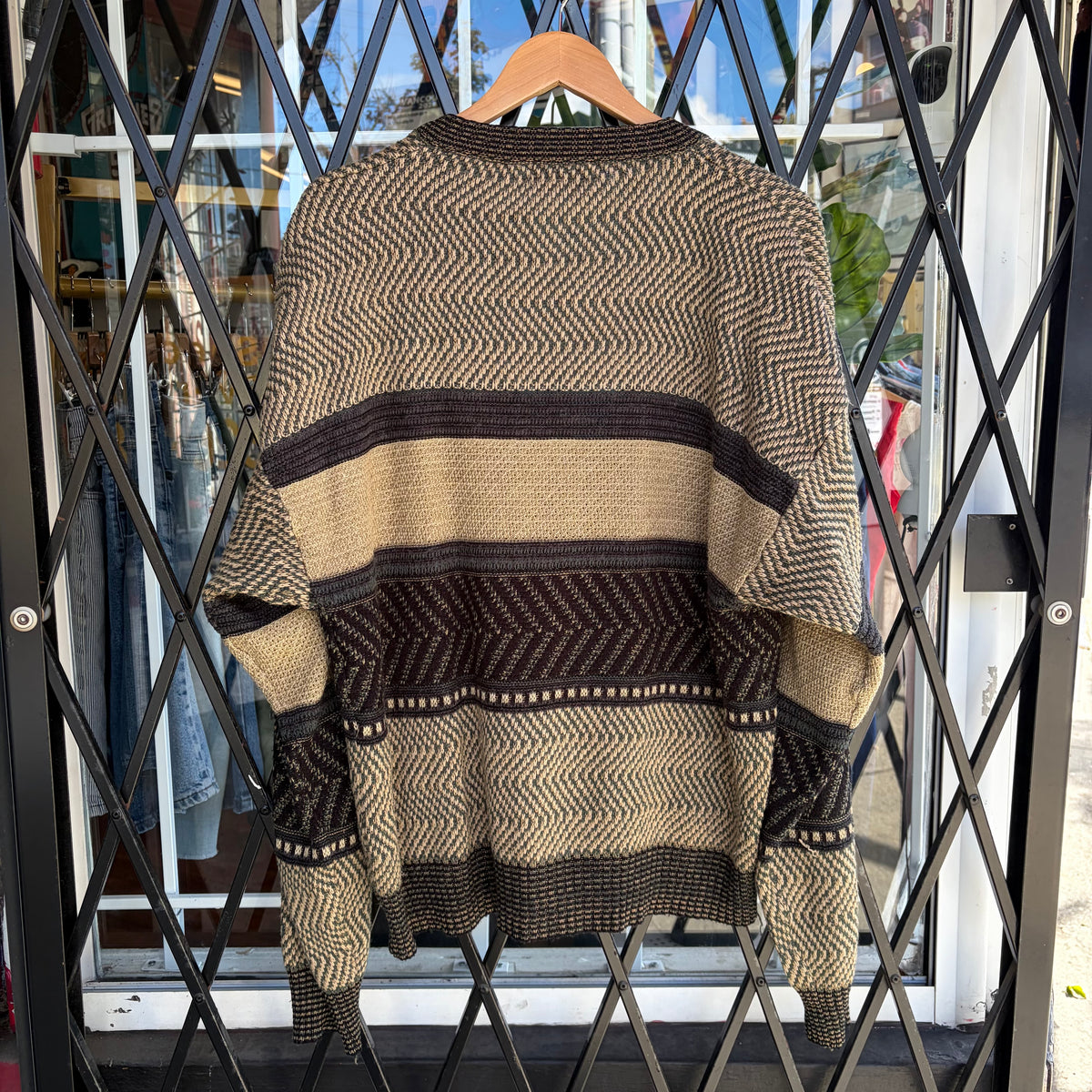 Vintage Knit Cardigan - Size XL