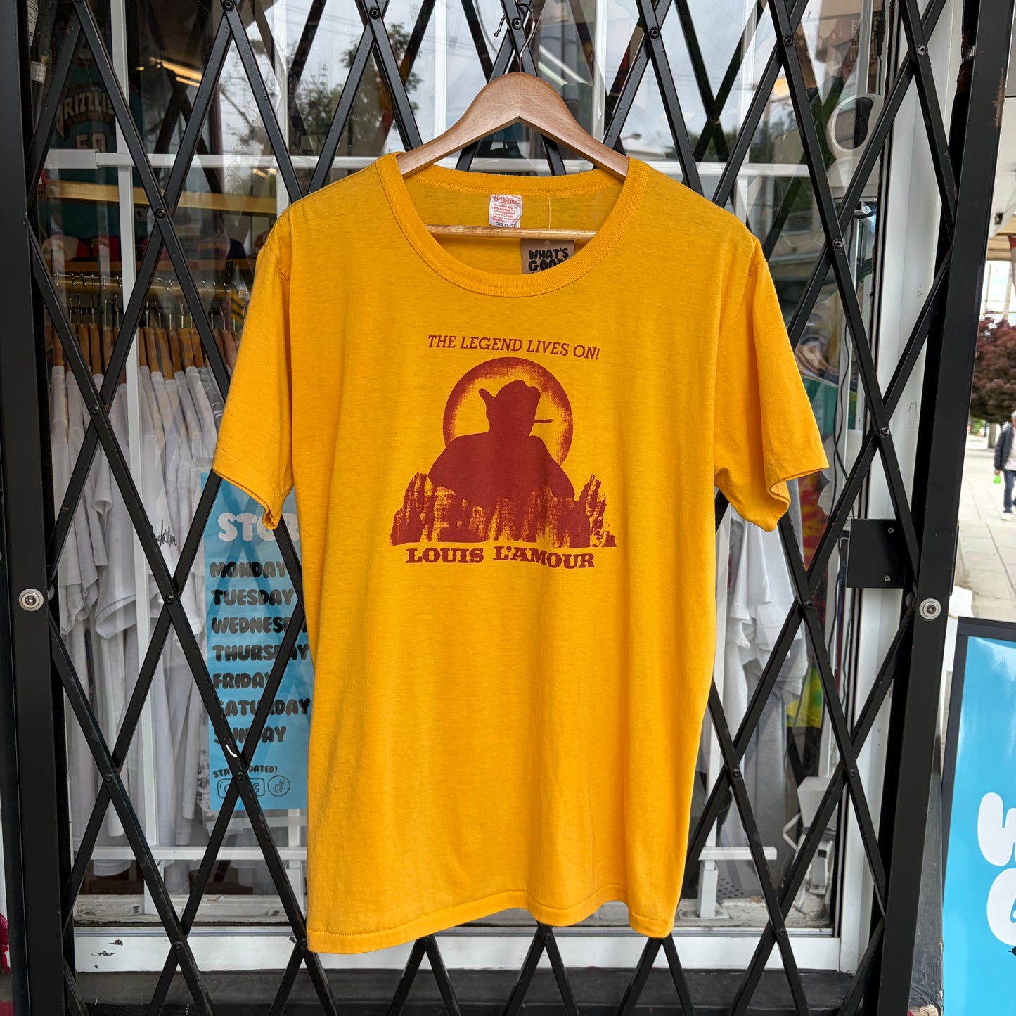1980’s Louis L’Amour Tee - Size XL
