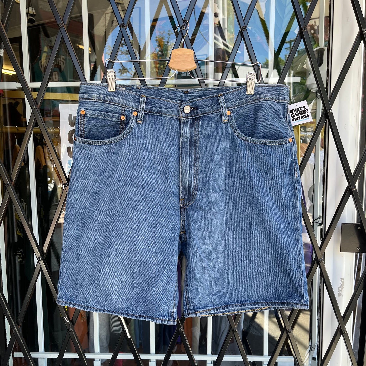 Levi’s Big E Baggy Denim Shorts - Size 38W