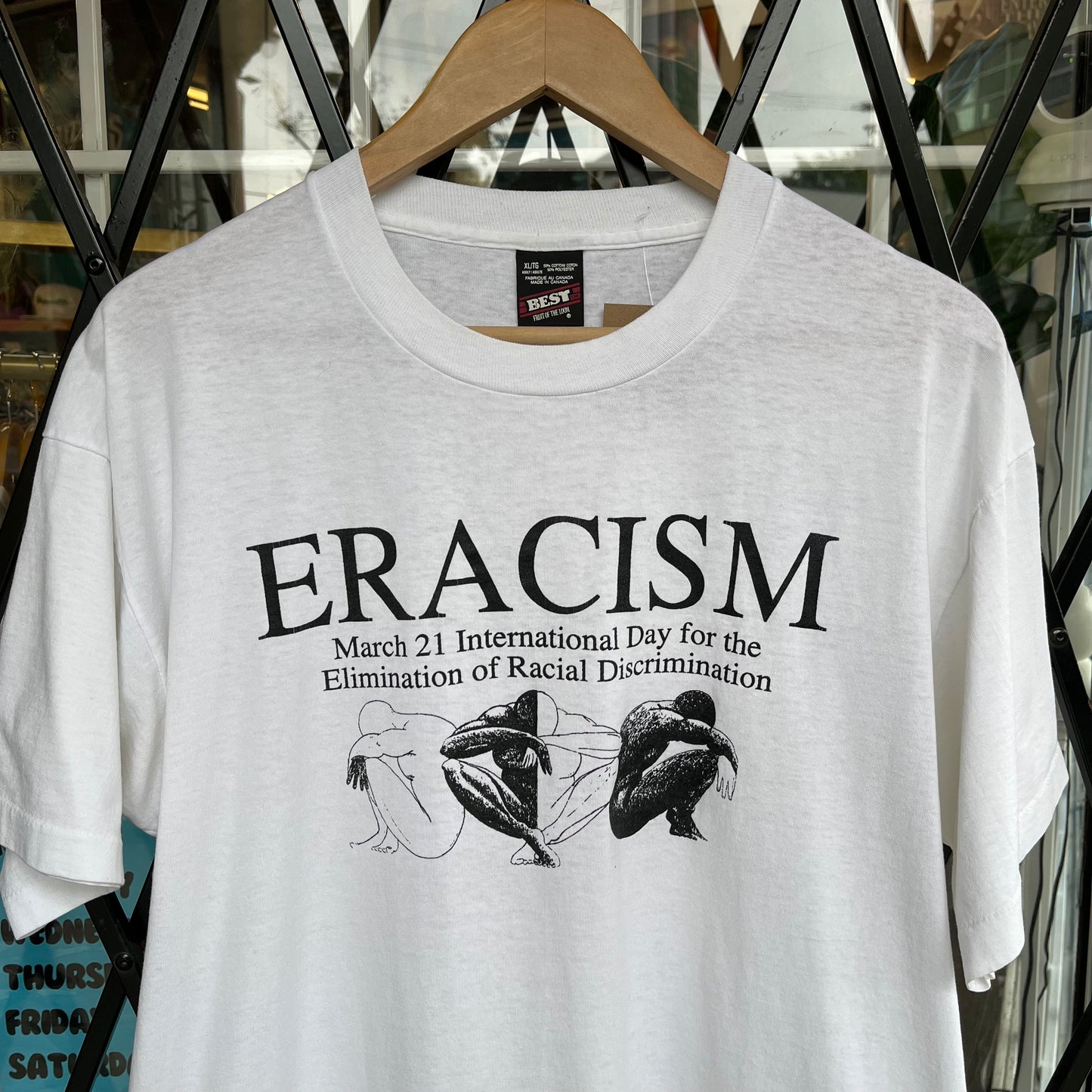 Vintage Eracism March Tee - Size XL