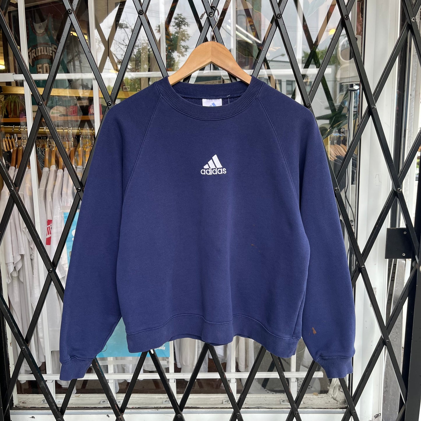 Vintage Adidas Cropped Crewneck - Size Women’s M