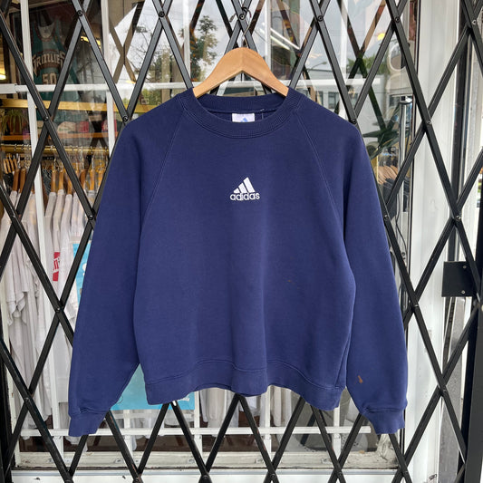 Vintage Adidas Cropped Crewneck - Size Women’s M
