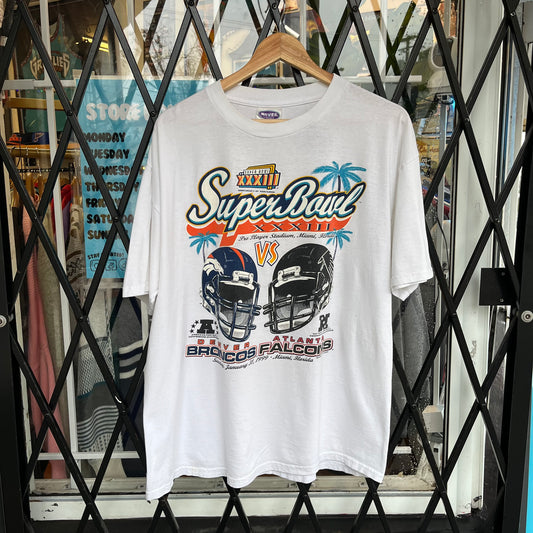 1999 Super Bowl XXXIII Tee - Size XL