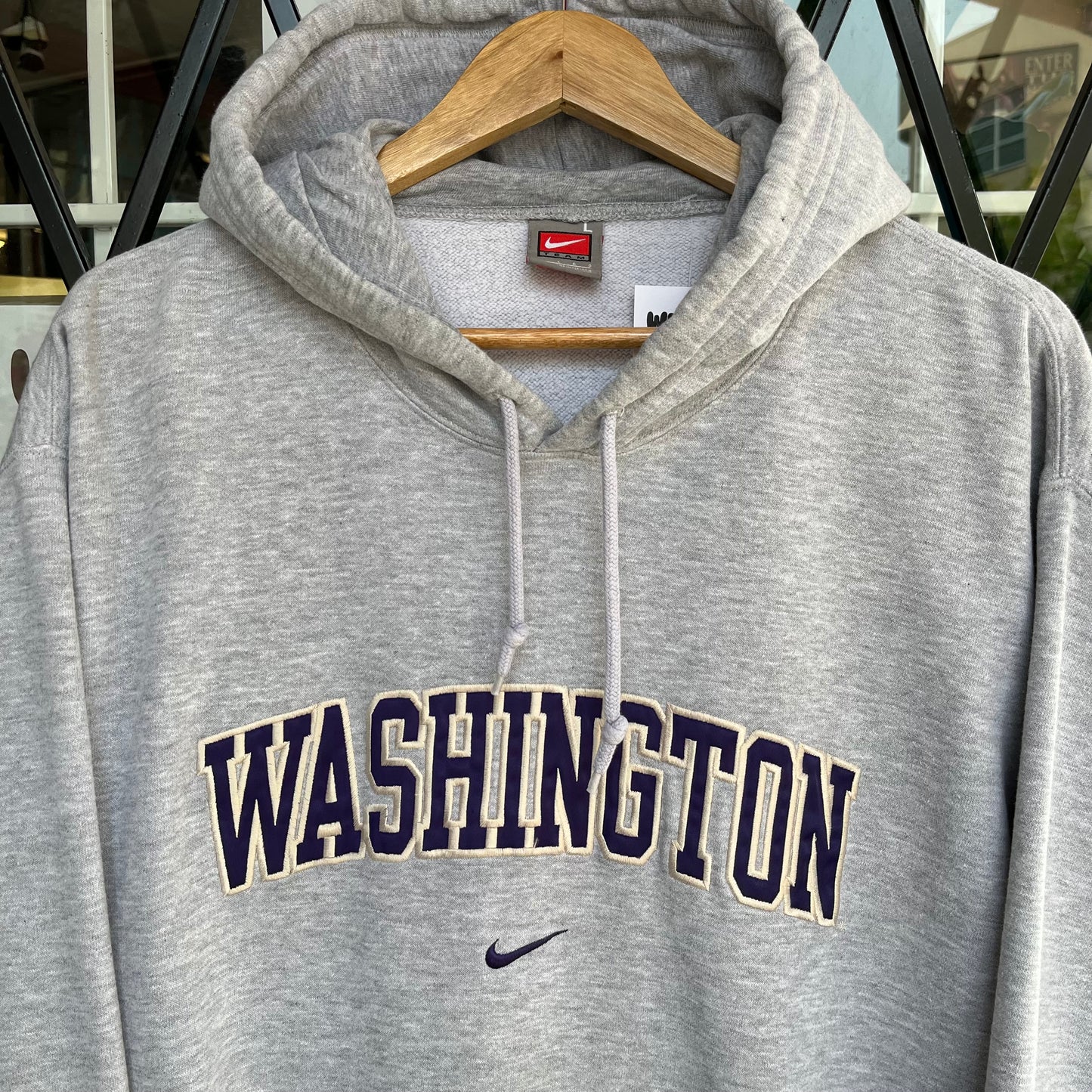 Vintage Nike Washington Huskies Hoodie - Size L