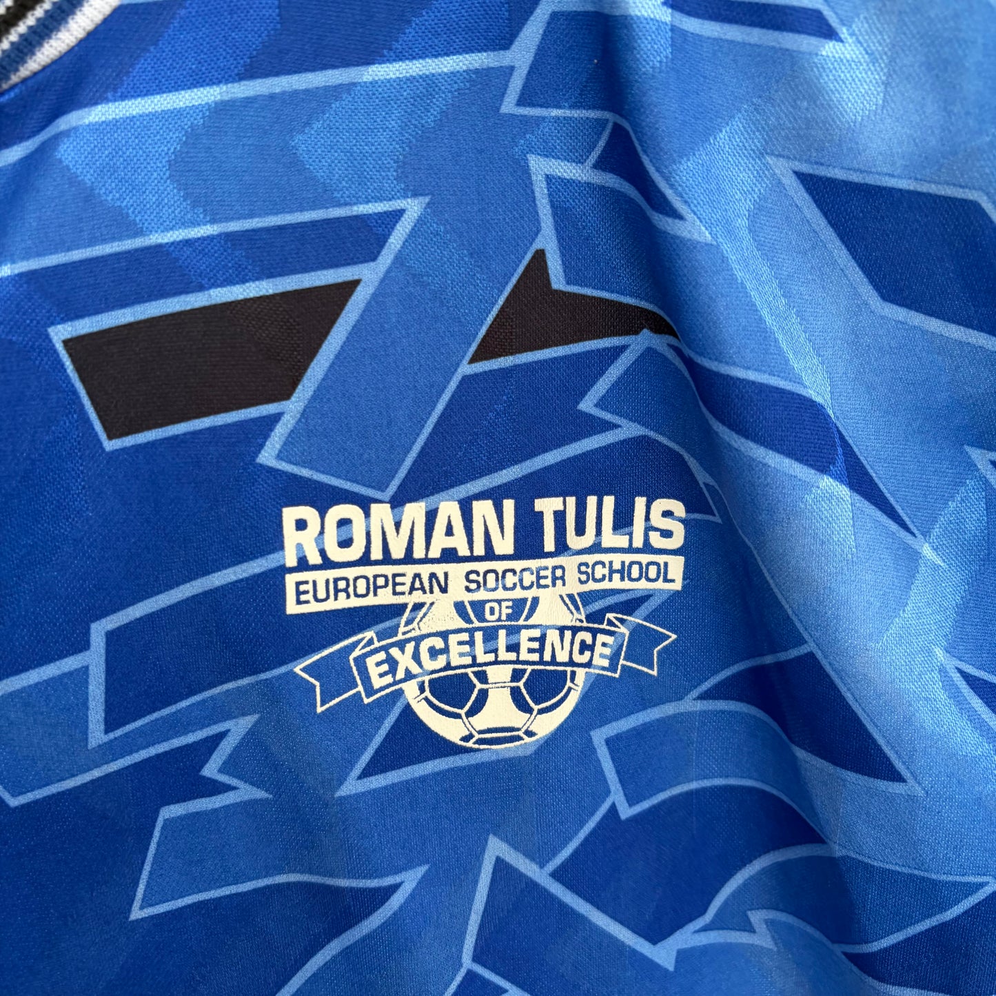 Vintage Adidas European Soccer School Jersey - Size L