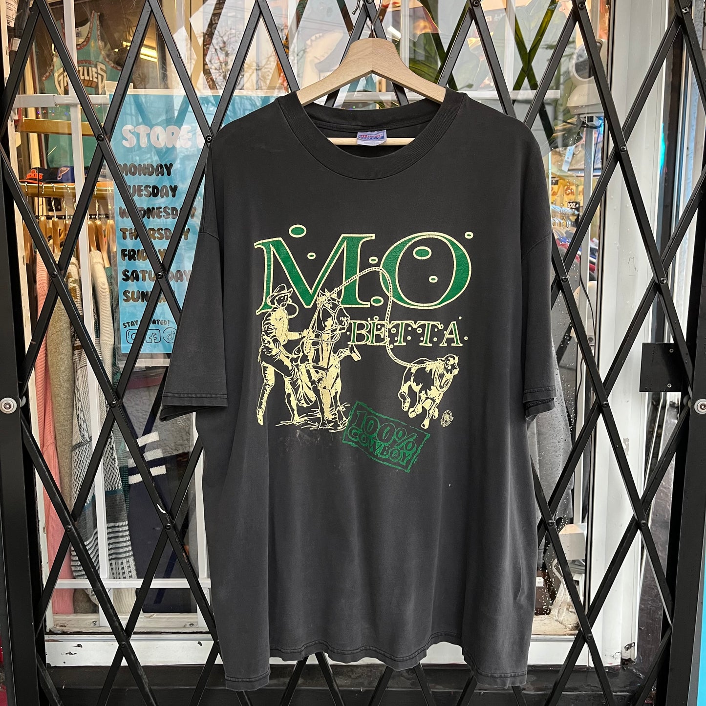Vintage Mo Betta Cowboy Tee - Size XXL