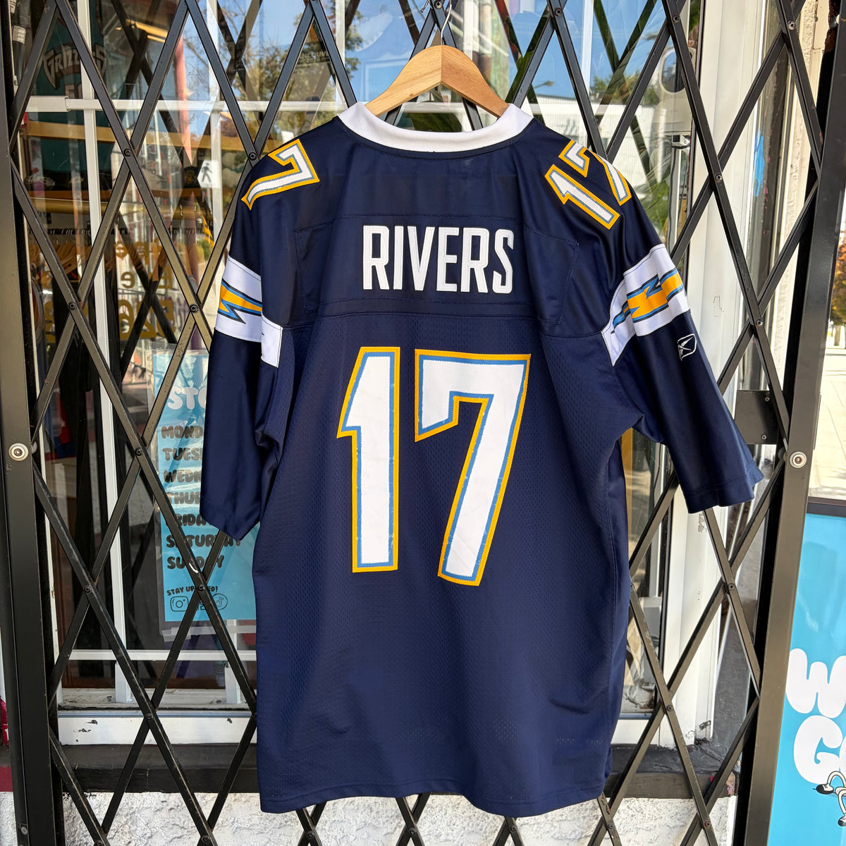 Vintage Reebok San Diego Chargers Philip Rivers Jersey - Size XL