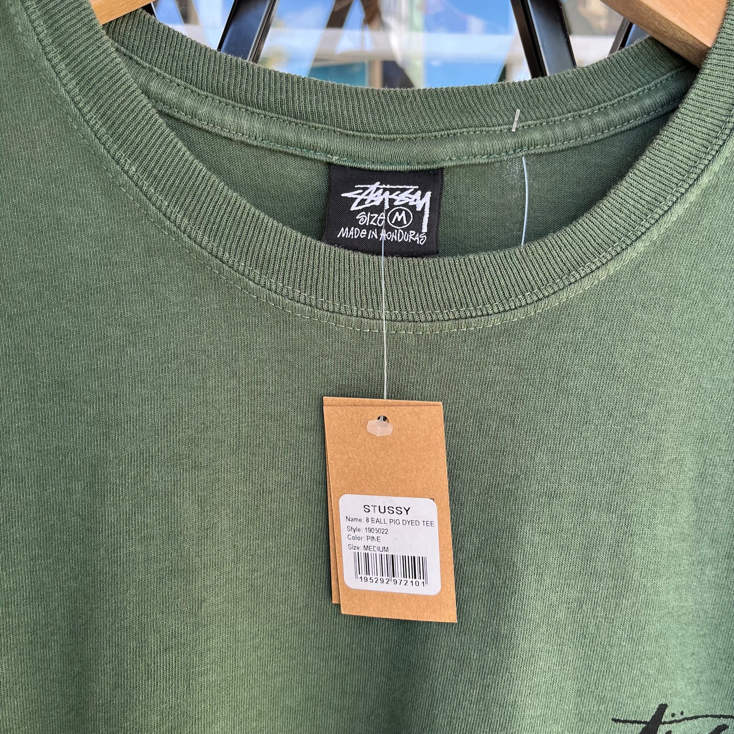 Stussy 8 Ball Tee Pine - Size M