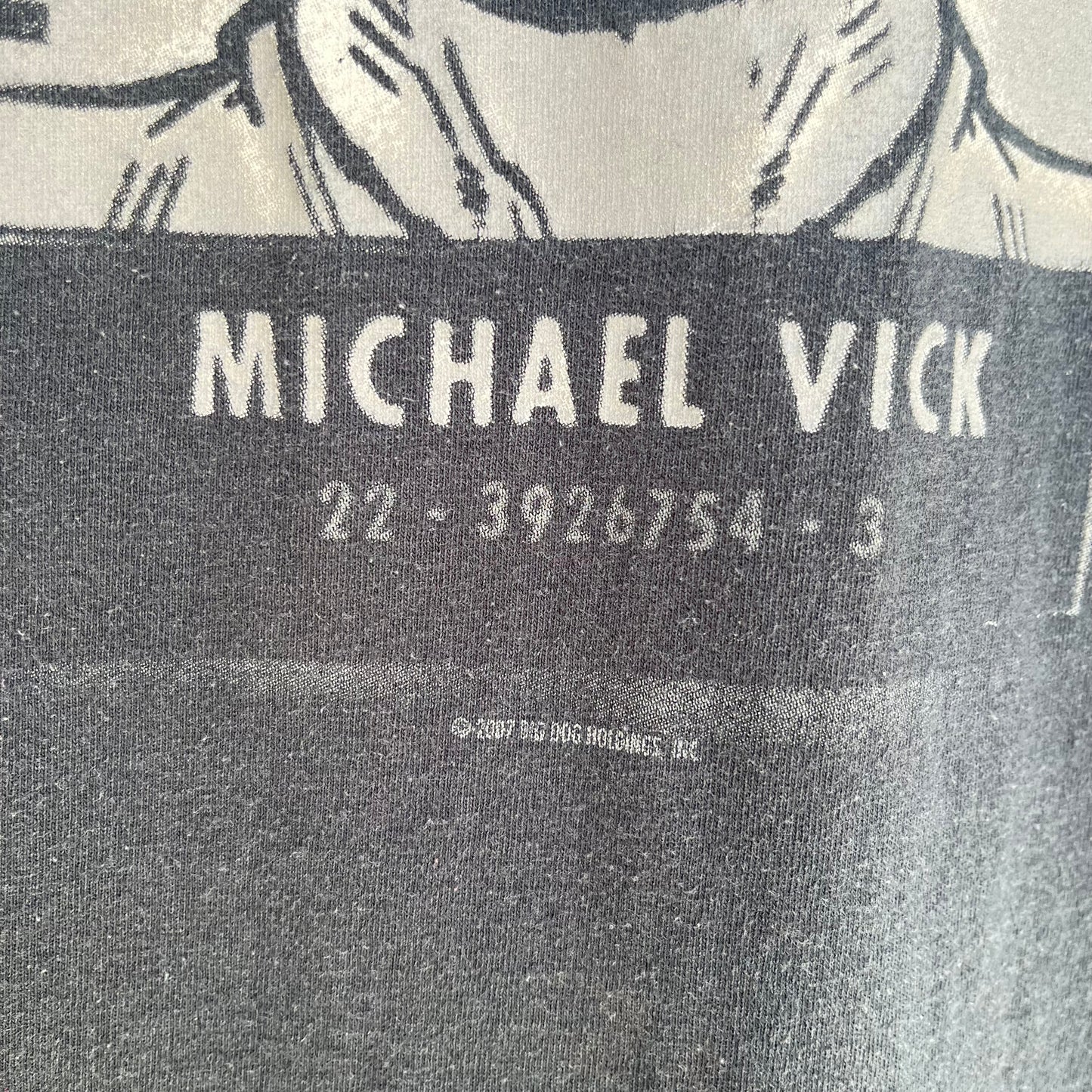 2007 Big Dogs Michael Vick Tee -  Size S