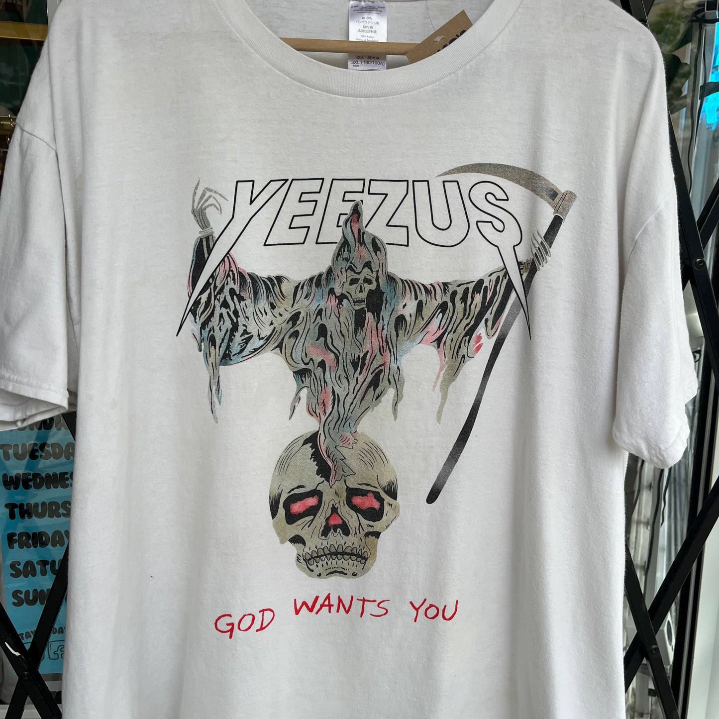 2013 Yeezus Tour Tee - Fits Size L
