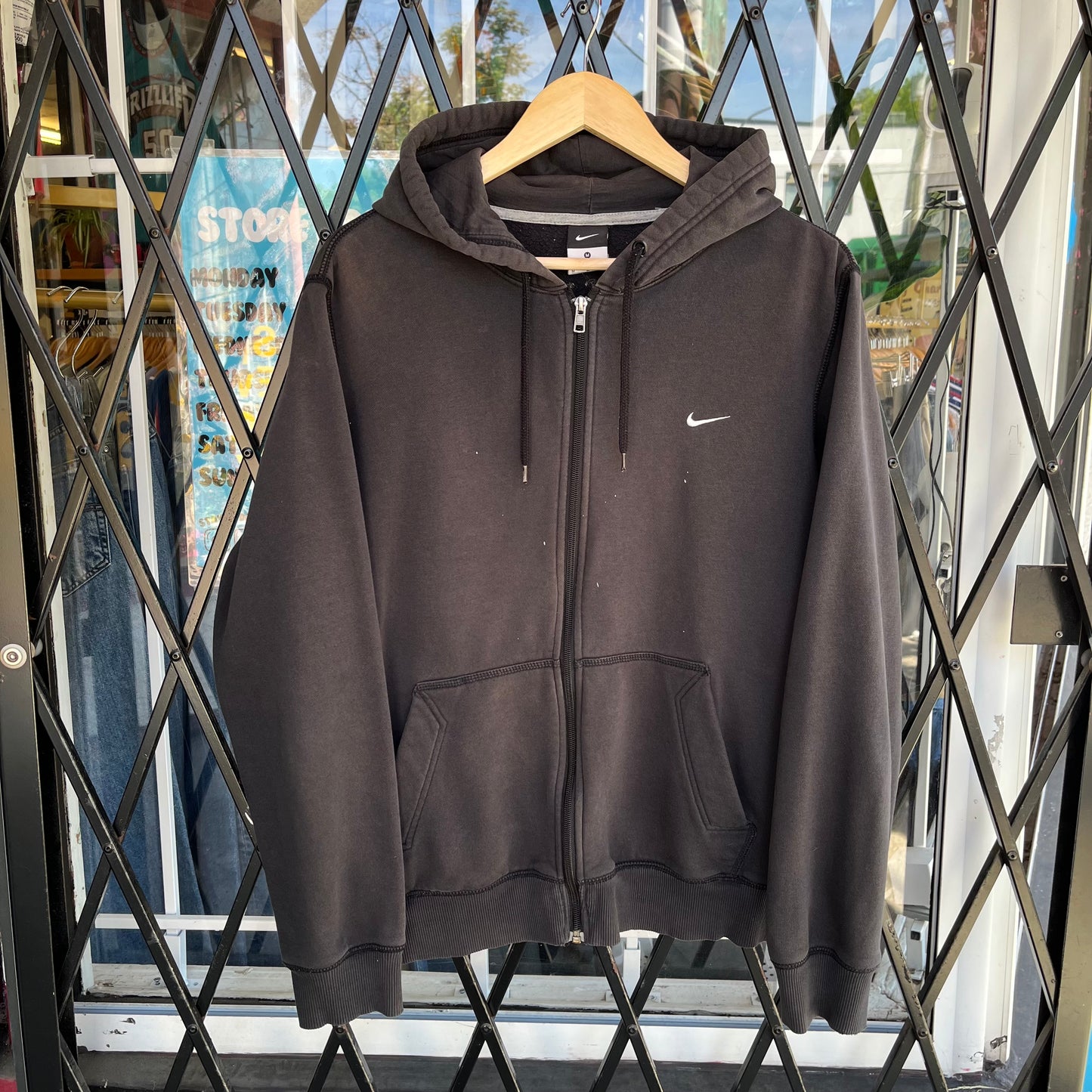 Nike Zip Up Hoodie - Size M