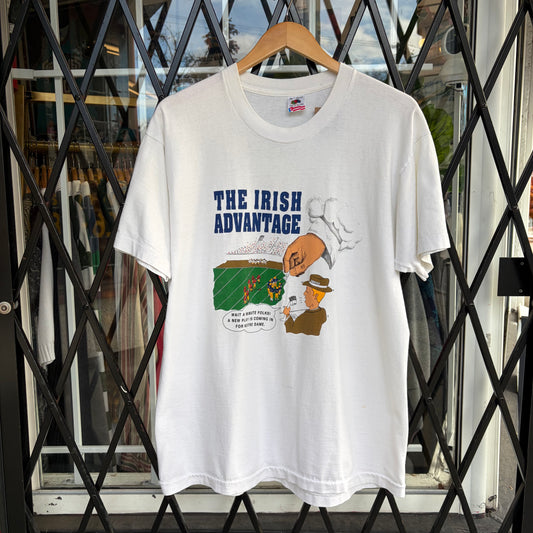 1992 Notre Dame Football Heavenly Play Call Tee - Size XL