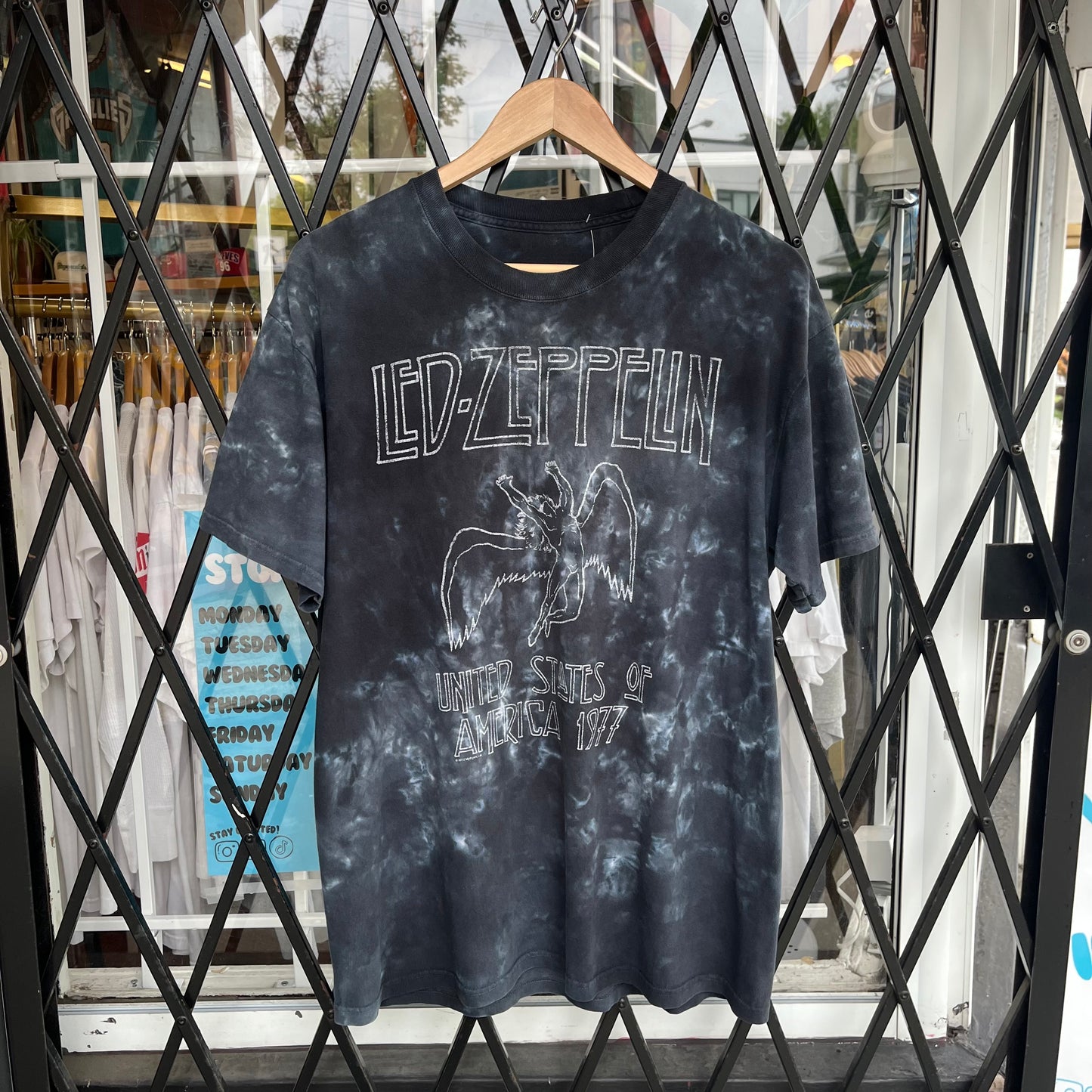 Led Zeppelin Tie Dye Tee - Size L