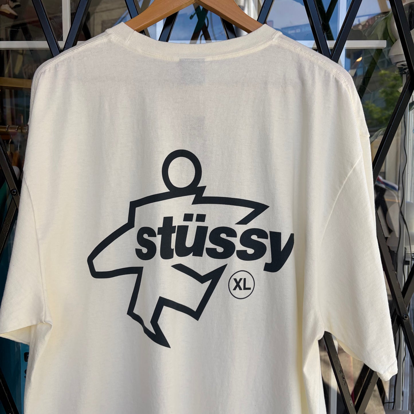 Stussy Surf Size Tee Natural - Size XL