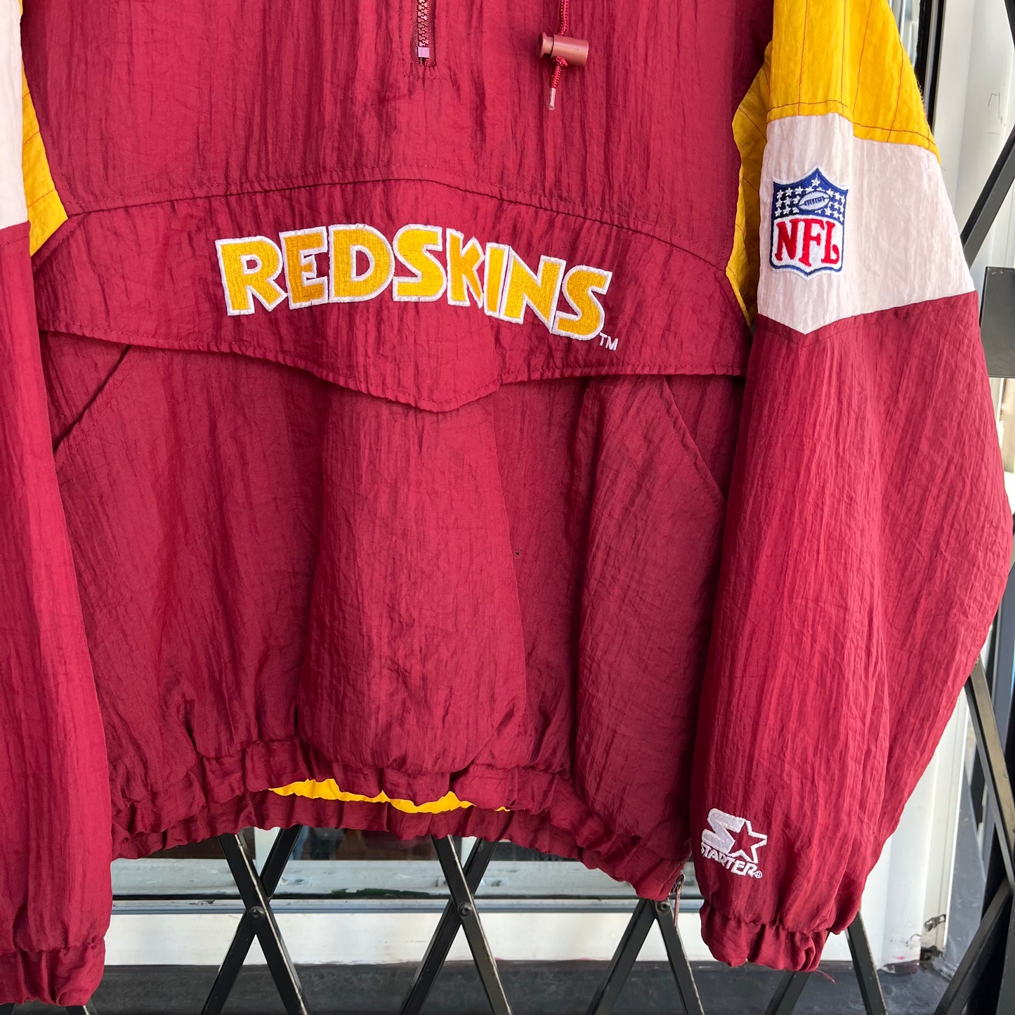 Vintage Starter Washington Redskins Parka Jacket - Size M