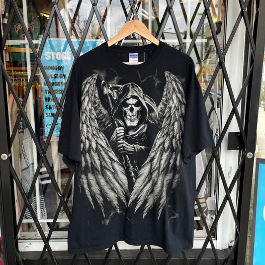 Y2K Grim Reaper Tee - Size XXL