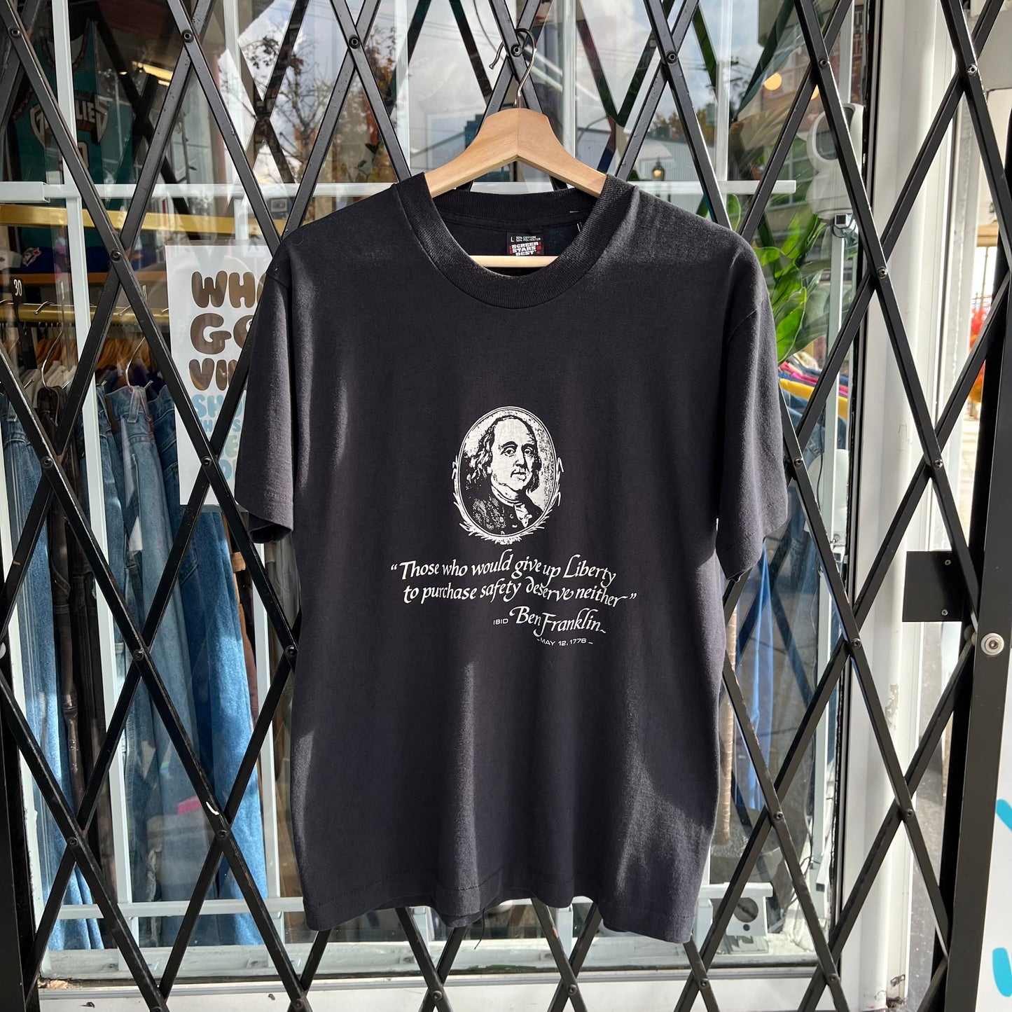 1991 Abate Helmet Law Rally Tee - Size L