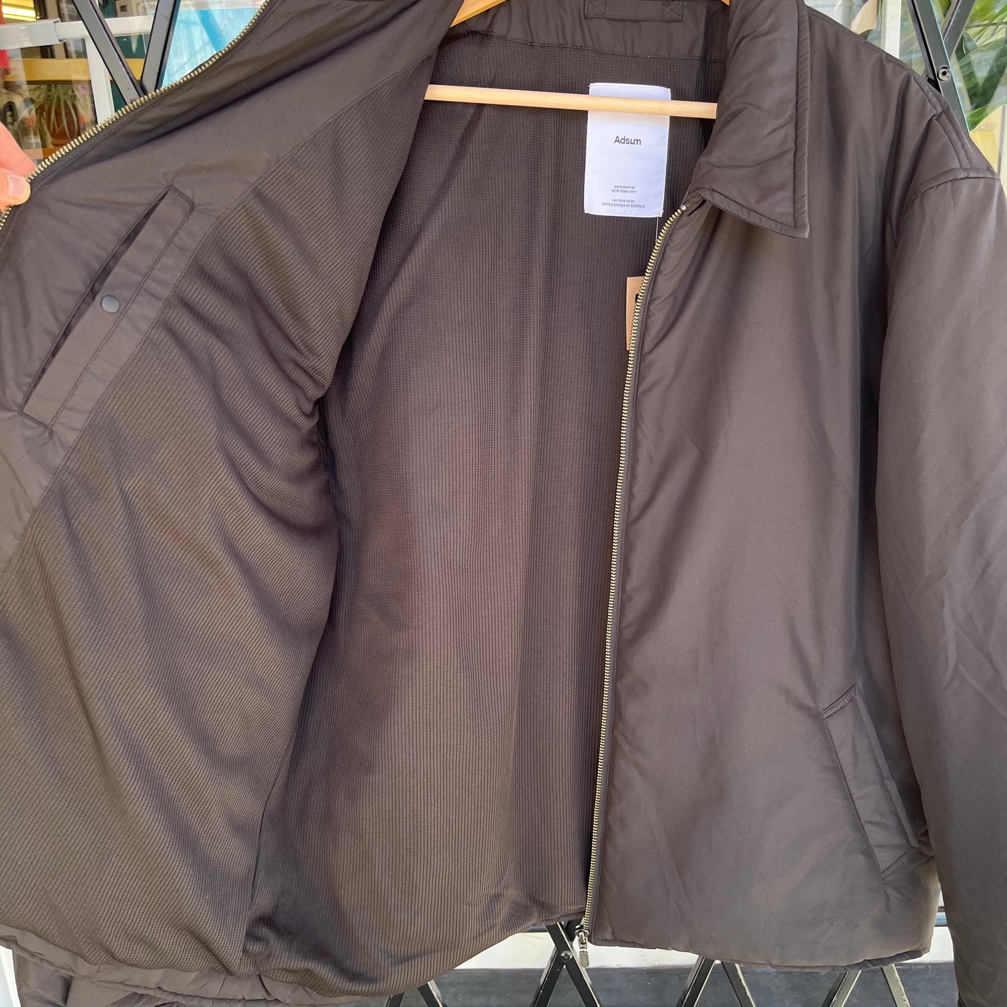 Adsum Padded Harrington Jacket - Size XL