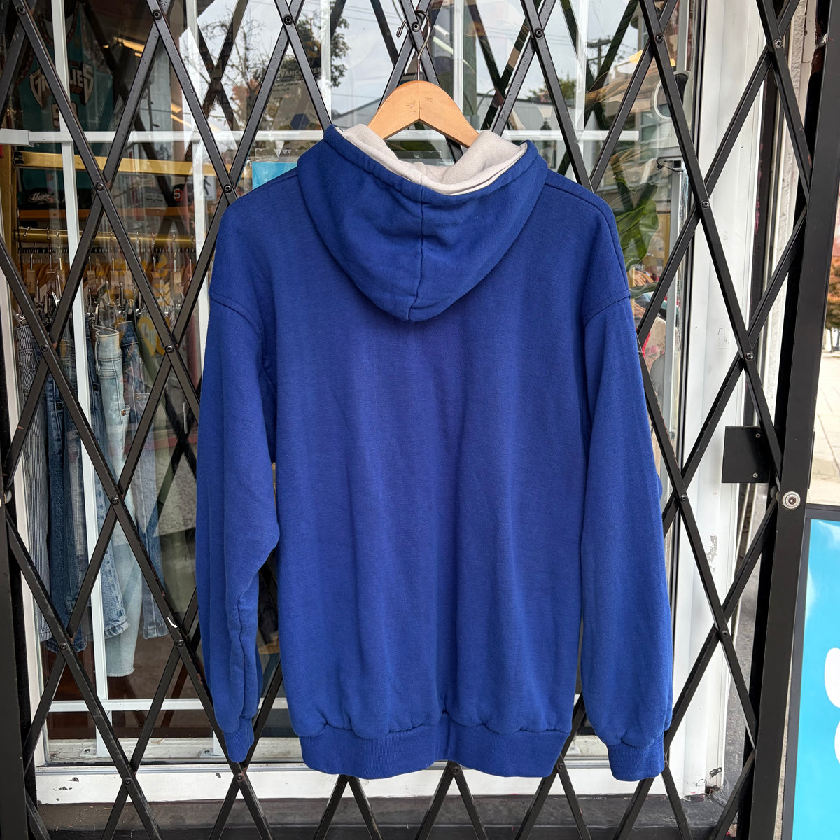 Vintage Waffle Lined Hoodie - Size L
